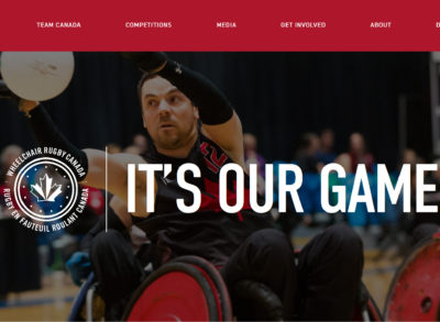 Wheelchair Rugby Canada Announces New Website