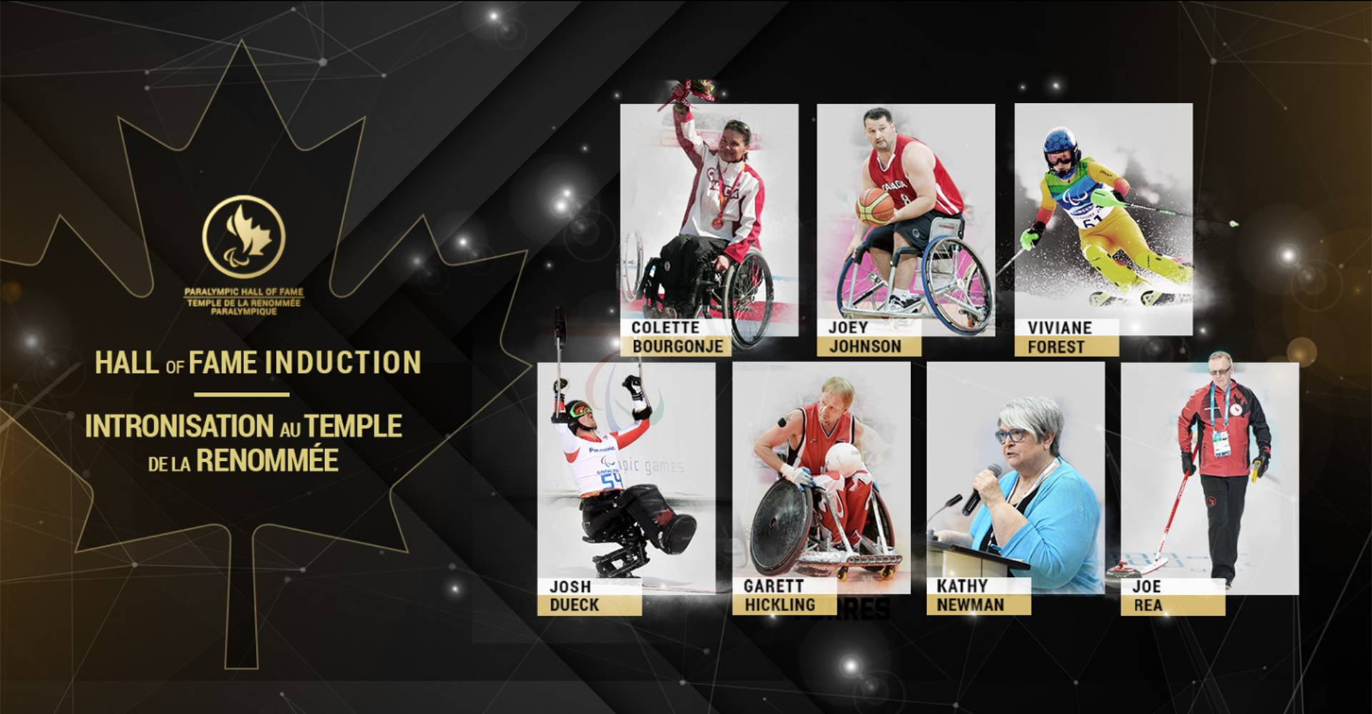 Garett Hickling and Kathy Newman named to Canadian Paralympic Hall of Fame