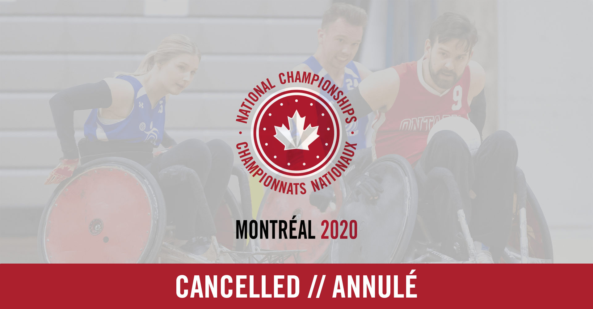2020 Wheelchair Rugby National Championships Cancelled