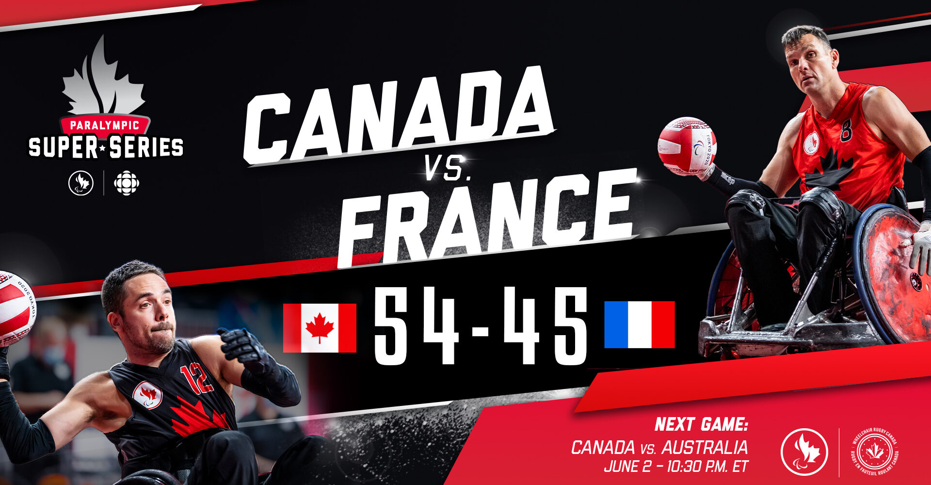 Canada defeats France to open 2022 Canada Cup wheelchair rugby tournament