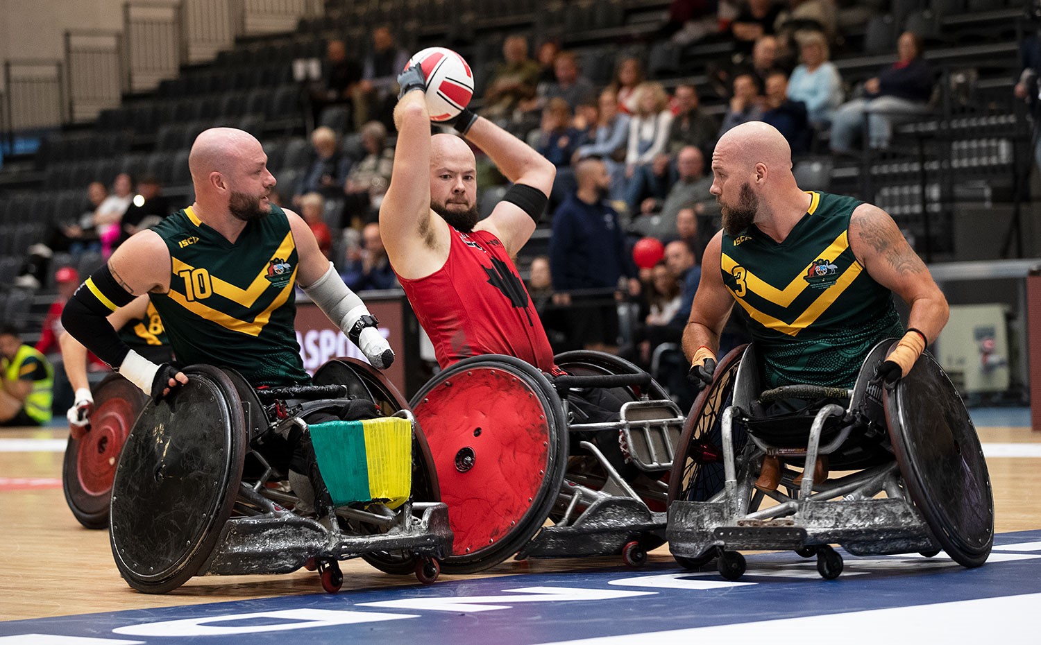 Canada drops opener at 2022 Wheelchair Rugby World Championship Wheelchair Rugby Canada
