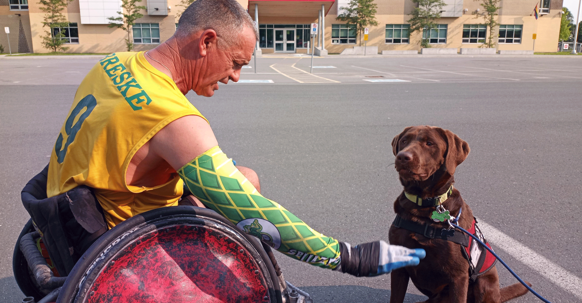 Community and Quadzillas’ Wheelchair Rugby for Mike Breske