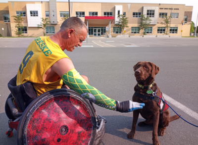 Community and Quadzillas’ Wheelchair Rugby for Mike Breske