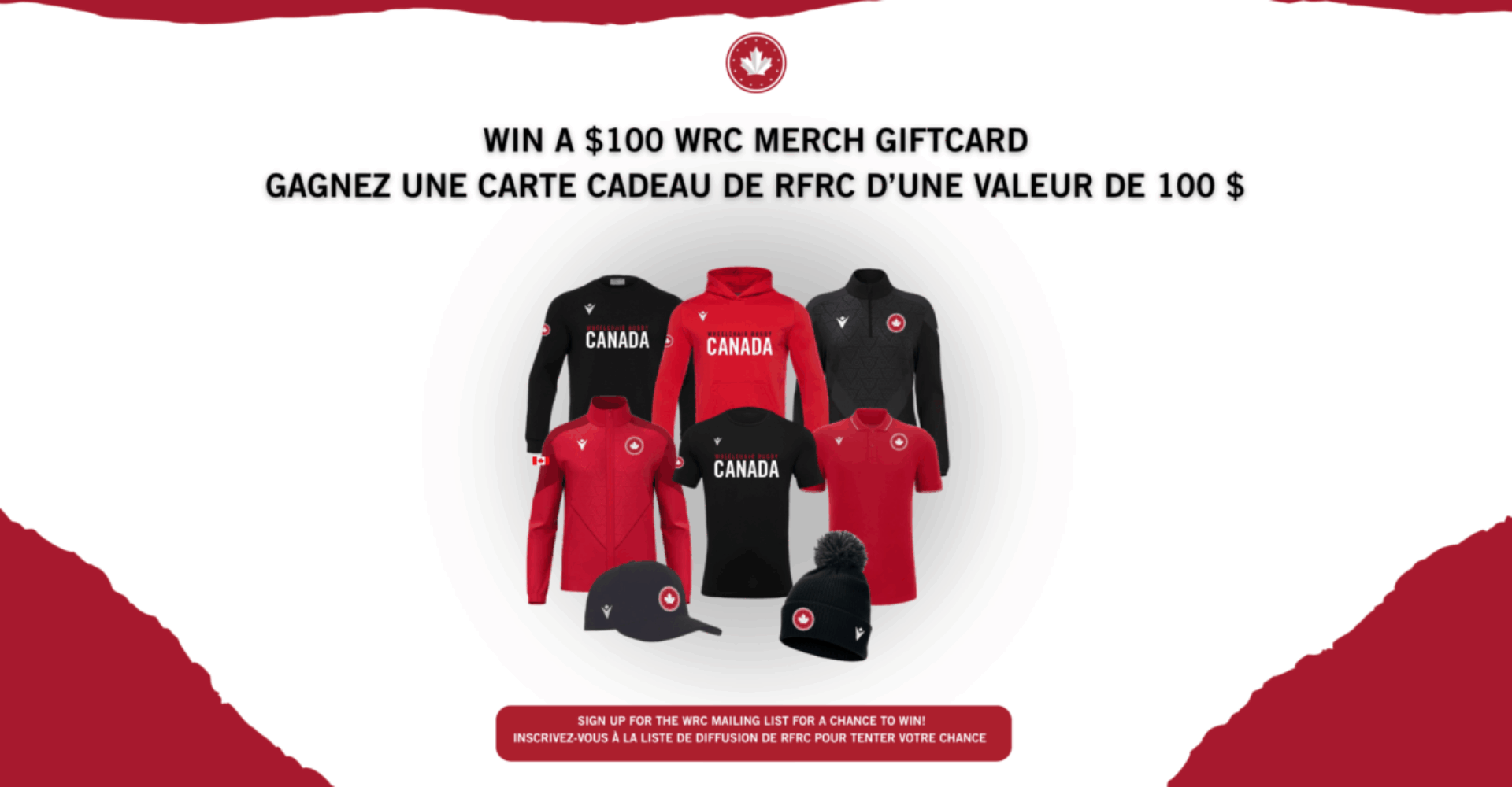 Stay Connected with Wheelchair Rugby Canada and Enter to Win!